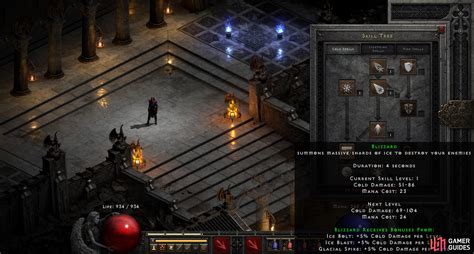 gg - Diablo II Build Guides. . D2 blizz sorc build